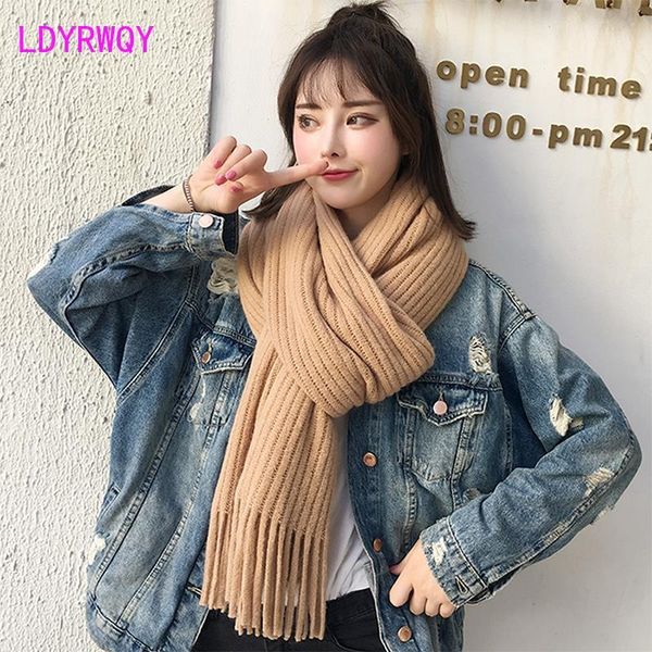 scarves pure color scarf female winter korean version of wild knitting woolen tassel girl thickening, Blue;gray
scarves pure color scarf female winter korean version of wild knitting woolen tassel girl thickening, Blue;gray