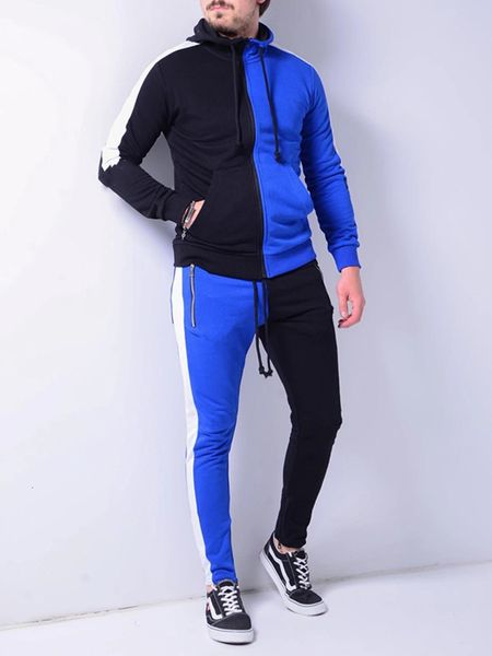 men's tracksuits patchwork sweat suits air men coats with casual hoodies sweatpants two-piece high-quality fitness brand clothes, Gray
men's tracksuits patchwork sweat suits air men coats with casual hoodies sweatpants two-piece high-quality fitness brand clothes, Gray