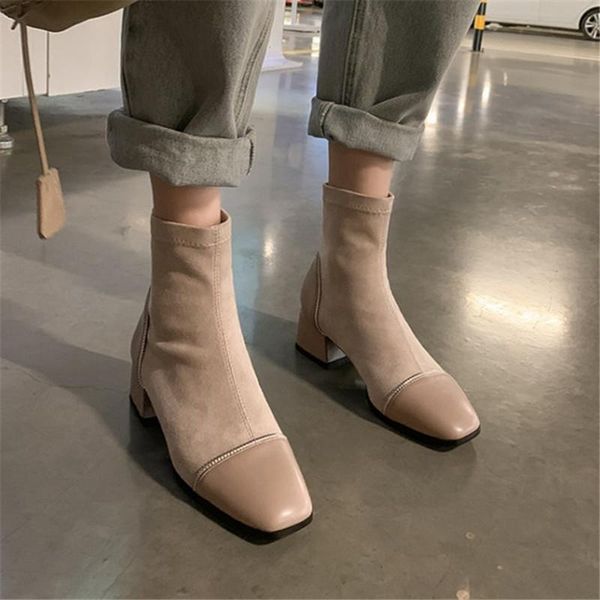 boots pxelena fashion women ankle 2021 autumn winter chunky med heel square toe shoes lady office daily work plus size 34-43, Black
boots pxelena fashion women ankle 2021 autumn winter chunky med heel square toe shoes lady office daily work plus size 34-43, Black