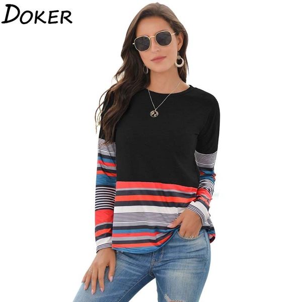 autumn striped t shirt women o-neck long sleeve plus size vintage t-shirt casual streetwear fashion tee shirt femme 210423, White
autumn striped t shirt women o-neck long sleeve plus size vintage t-shirt casual streetwear fashion tee shirt femme 210423, White