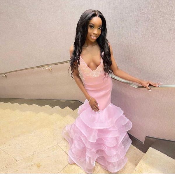 prom dresses 2021 african tulle ruffles mermaid v-neck applique sleeveless plus size women party homecoming evening gowns, Black
prom dresses 2021 african tulle ruffles mermaid v-neck applique sleeveless plus size women party homecoming evening gowns, Black