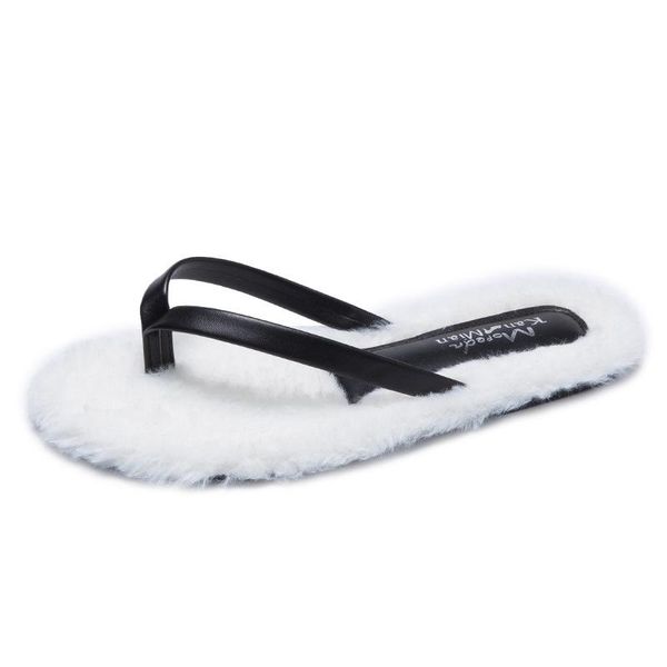 slippers women's flat shoes women zapatos de mujer fashion short plush outside casual ladies flip flops, Black
slippers women's flat shoes women zapatos de mujer fashion short plush outside casual ladies flip flops, Black