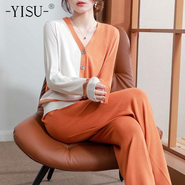 spring thin section women casual cardigan and long pant fashion stitching color two simple suit women's piece pants, White
spring thin section women casual cardigan and long pant fashion stitching color two simple suit women's piece pants, White