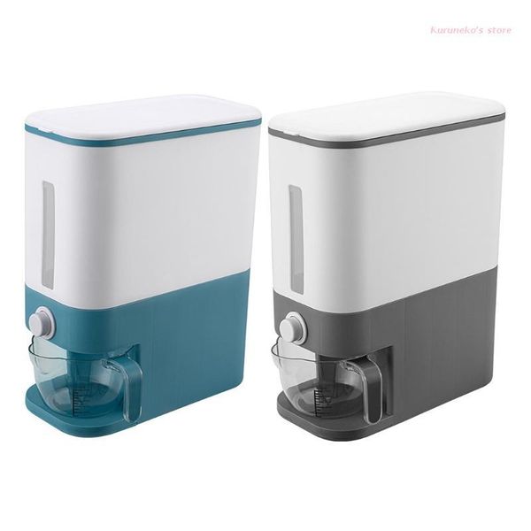 storage bottles & jars hx6d 12kg sealed rice bucket dispenser box transparent visible moisture proof grain powder food container
storage bottles & jars hx6d 12kg sealed rice bucket dispenser box transparent visible moisture proof grain powder food container