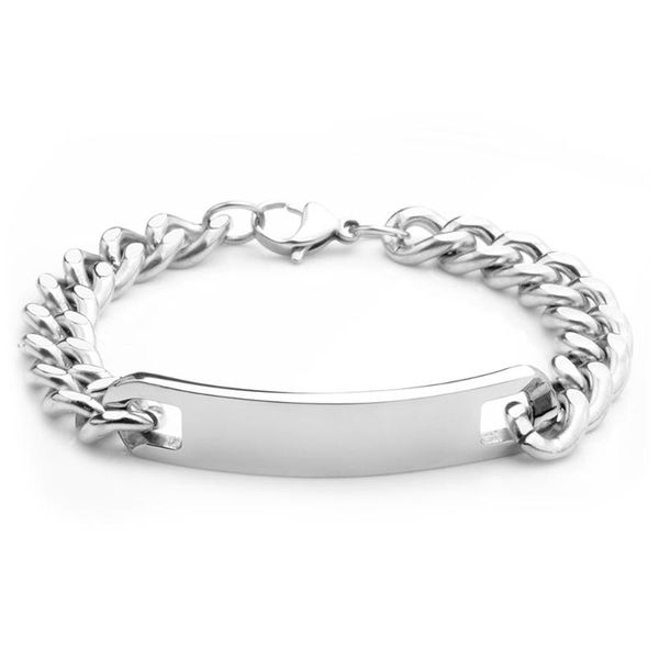charm bracelets silver color rectangle blank bar stainless steel lobster buckle 11mm width bangles gifts for men, Golden;silver
charm bracelets silver color rectangle blank bar stainless steel lobster buckle 11mm width bangles gifts for men, Golden;silver