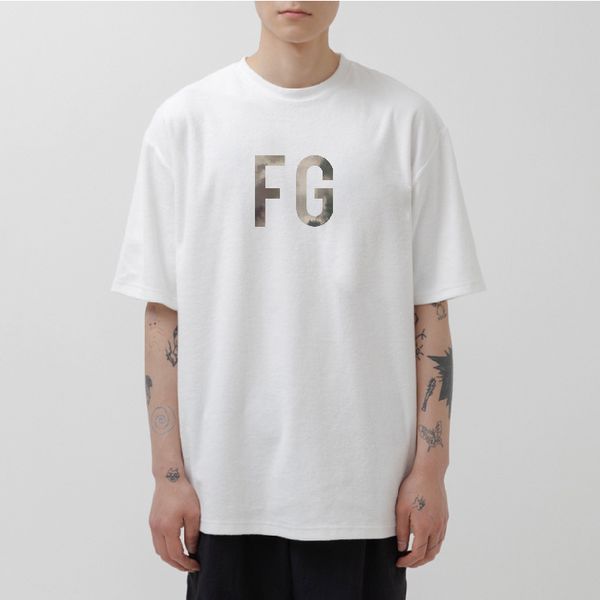 brand womens fg t shirt reflective letter high and street mens 100 cotton loose short sleeve tshirt, White;black
brand womens fg t shirt reflective letter high and street mens 100 cotton loose short sleeve tshirt, White;black