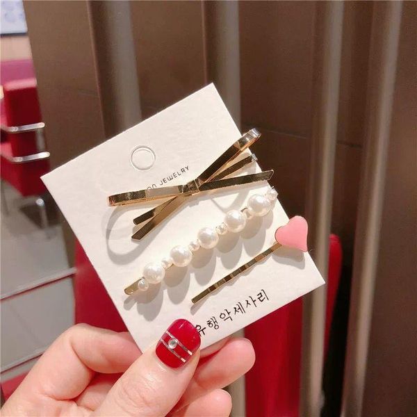 hair clips & barrettes heart bow pearl metal clip hairband 2021 comb bobby pin crown barrette hairpin headdress accessories beauty styling t, Golden;silver
hair clips & barrettes heart bow pearl metal clip hairband 2021 comb bobby pin crown barrette hairpin headdress accessories beauty styling t, Golden;silver