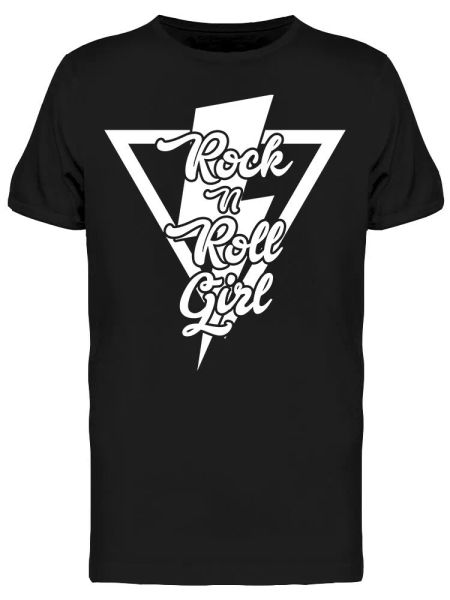 rock and roll girl tee men's -image by shutterstock, White;black
rock and roll girl tee men's -image by shutterstock, White;black