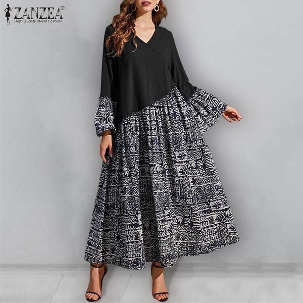 dresses women patchwork dress 2021 spring print loose maxi vestidos casual floral sleeve v-neck sundress beach robe plus size 5xl, Black;gray
dresses women patchwork dress 2021 spring print loose maxi vestidos casual floral sleeve v-neck sundress beach robe plus size 5xl, Black;gray