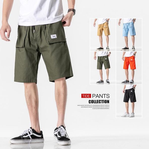 men's shorts 2021 summer men cotton cargo fashion casual treetwear baggy pants bermuda male oversize jogger, White;black
men's shorts 2021 summer men cotton cargo fashion casual treetwear baggy pants bermuda male oversize jogger, White;black