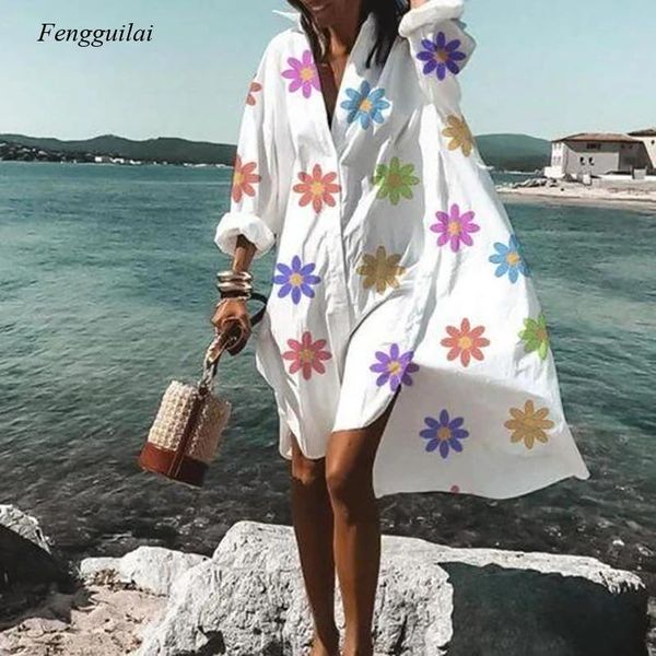 casual dresses women v neck shirt dress summer autumn floral print bohemian long sleeve loose beach femme vestidos 5xl, Black;gray
casual dresses women v neck shirt dress summer autumn floral print bohemian long sleeve loose beach femme vestidos 5xl, Black;gray