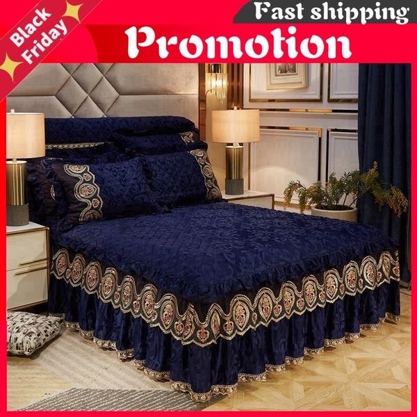 sheets & sets thicken quilted bed skirt plush luxury padded no case velvet warm soft flat sheet queen king lace bedspread
sheets & sets thicken quilted bed skirt plush luxury padded no case velvet warm soft flat sheet queen king lace bedspread