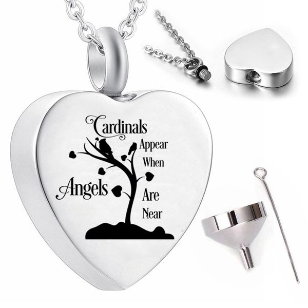 love tree cremation pendant necklace silver bird heart shaped ashes urn keepsake to commemorate family or pets
love tree cremation pendant necklace silver bird heart shaped ashes urn keepsake to commemorate family or pets