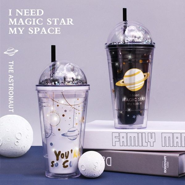 Net Red Cute Cartoon Sports Space Straw Cup Children's Creative Portable Plastic Student Heat Insulation Customized Mugs
Net Red Cute Cartoon Sports Space Straw Cup Children's Creative Portable Plastic Student Heat Insulation Customized Mugs