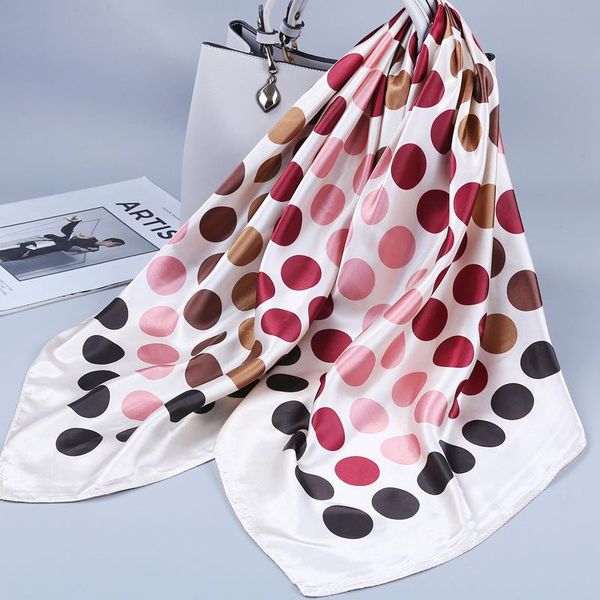 big size square print dots turban silky scarf women's 90cm*90cm fashion headscarf popualr headkerchief for ladies scarves, Blue;gray
big size square print dots turban silky scarf women's 90cm*90cm fashion headscarf popualr headkerchief for ladies scarves, Blue;gray