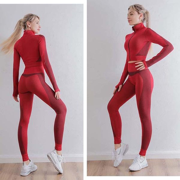 yoga outfit women's tracksuit seamless suit sportswear fitness padded sports bra high waist leggings stretchy workout sport set
yoga outfit women's tracksuit seamless suit sportswear fitness padded sports bra high waist leggings stretchy workout sport set