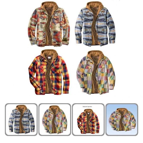 men's jackets stylish loose-fitting cotton padded hoodie men male zipper, Black;brown
men's jackets stylish loose-fitting cotton padded hoodie men male zipper, Black;brown