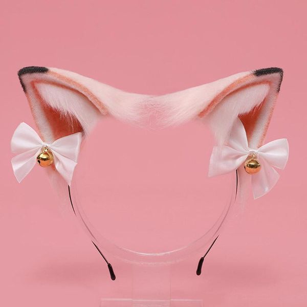 hair accessories hand-made plush animal ears bowknot cat headband hairpins headdress headbands, Slivery;white
hair accessories hand-made plush animal ears bowknot cat headband hairpins headdress headbands, Slivery;white