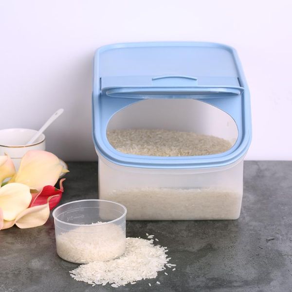 storage bottles & jars 5l plastic rice box food bin cornmeal container holder with flip-lid measurement kitchen organized
storage bottles & jars 5l plastic rice box food bin cornmeal container holder with flip-lid measurement kitchen organized