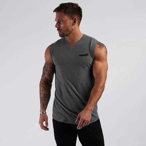 men' tank 2021 mens gym vest casual workout running clothing bodybuilding fitness singlets sporting sleeveless v-neck shirt, White;black
men' tank 2021 mens gym vest casual workout running clothing bodybuilding fitness singlets sporting sleeveless v-neck shirt, White;black