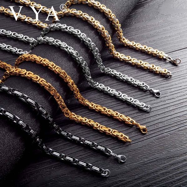 pendant necklaces v.ya fashion single men necklace stainless steel gold length 550mm chain for male gift, Silver
pendant necklaces v.ya fashion single men necklace stainless steel gold length 550mm chain for male gift, Silver