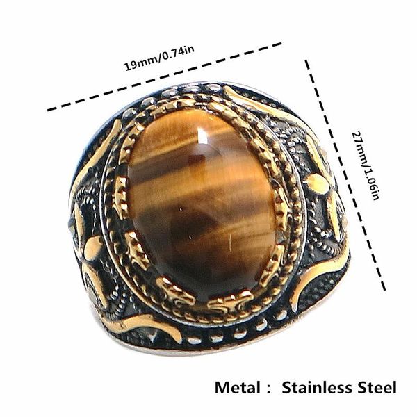 cluster rings 316l stainless steel cool punk gothic vintage stone tibet ring, Golden;silver
cluster rings 316l stainless steel cool punk gothic vintage stone tibet ring, Golden;silver