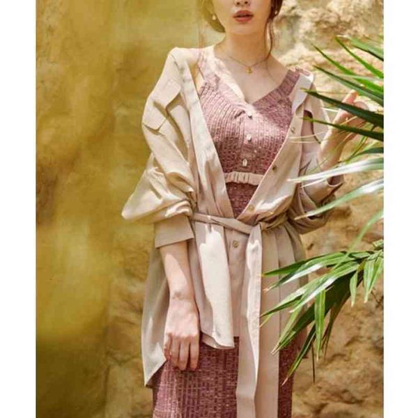 Casual Dresses 2022 Summer Fashion Mixed Color Shell Button Fungus Empire Knitted Mermaid Vestidos Japan Style Women Robe EKE4, Black;gray
Casual Dresses 2022 Summer Fashion Mixed Color Shell Button Fungus Empire Knitted Mermaid Vestidos Japan Style Women Robe EKE4, Black;gray