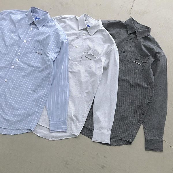 men's casual shirts 21fw korean hip hop ader error broken pocket short front long back oversize fashion 1:1 sleeve, White;black
men's casual shirts 21fw korean hip hop ader error broken pocket short front long back oversize fashion 1:1 sleeve, White;black