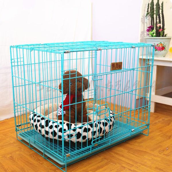 dog cage teddy small with toilet medium large indoor home pet cat litter kennels & pens 
dog cage teddy small with toilet medium large indoor home pet cat litter kennels & pens