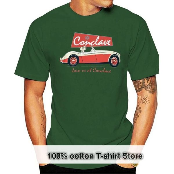 men's t-shirts austin healey 3000 sporting black and colorado red bodywork c on their way to conclave t shirt, White;black
men's t-shirts austin healey 3000 sporting black and colorado red bodywork c on their way to conclave t shirt, White;black