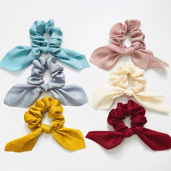 hair accessories fashion ear women scrunchies female bow bands silk scarf ponytail holders solid color headwear girl
hair accessories fashion ear women scrunchies female bow bands silk scarf ponytail holders solid color headwear girl