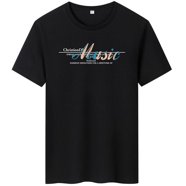 men's t-shirts summer cotton fashion and women's printed pattern solid color t shirt casual multi-color short sleeve men', White;black
men's t-shirts summer cotton fashion and women's printed pattern solid color t shirt casual multi-color short sleeve men', White;black