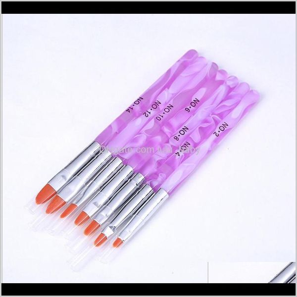 7pcs nail art brushes decoration brush set tools purple handle painting pens uv gel nail polish painting drawing uebhl wnv6p, Yellow
7pcs nail art brushes decoration brush set tools purple handle painting pens uv gel nail polish painting drawing uebhl wnv6p, Yellow
