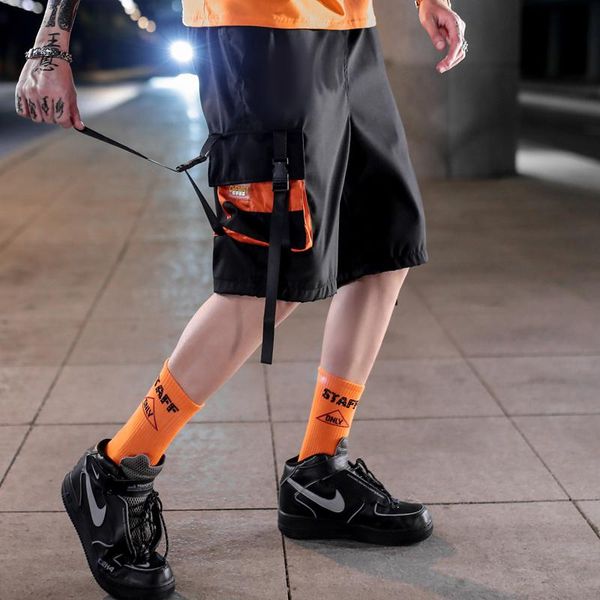 hip hop side pockets ribbon cargo shorts mens casual summer baggy streetwear male joggers short trousers men muti color men's, White;black
hip hop side pockets ribbon cargo shorts mens casual summer baggy streetwear male joggers short trousers men muti color men's, White;black