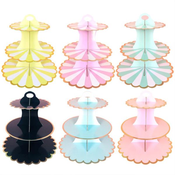 disposable dinnerware 1 set pink gold blue 3-tier round cardboard cupcake stand for girls boys birthday oh baby bridal shower wedding party
disposable dinnerware 1 set pink gold blue 3-tier round cardboard cupcake stand for girls boys birthday oh baby bridal shower wedding party