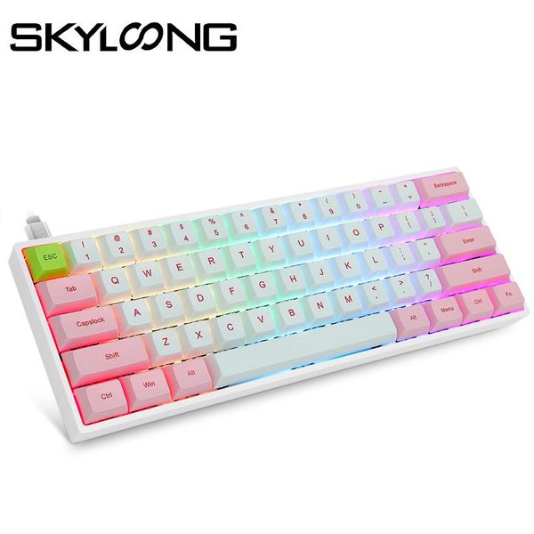 keyboards skyloong sk61s bluetooth mechanical gamer keyboard swappable wireless gaming for tablet phone ipad detachable cable
keyboards skyloong sk61s bluetooth mechanical gamer keyboard swappable wireless gaming for tablet phone ipad detachable cable