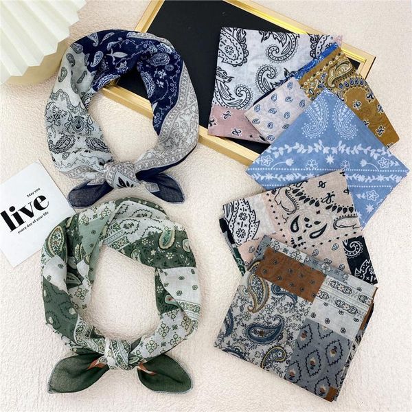 scarves 58cm paisley printed hijab scarf for women silk bandana head square scarfs female girls headband small shawls cute neck, Blue;gray
scarves 58cm paisley printed hijab scarf for women silk bandana head square scarfs female girls headband small shawls cute neck, Blue;gray