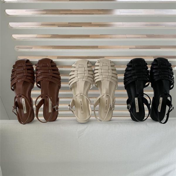 sandals comfort shoes for women 2021 summer closed toe clear heels suit female beige buckle strap gladiator retro low fashion fl, Black
sandals comfort shoes for women 2021 summer closed toe clear heels suit female beige buckle strap gladiator retro low fashion fl, Black