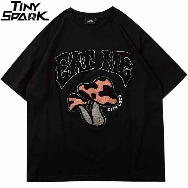 men streetwear harajuku t shirt hip hop mushroom letter tshirt fashion summer cotton loose short sleeve tees black 210324, White;black
men streetwear harajuku t shirt hip hop mushroom letter tshirt fashion summer cotton loose short sleeve tees black 210324, White;black