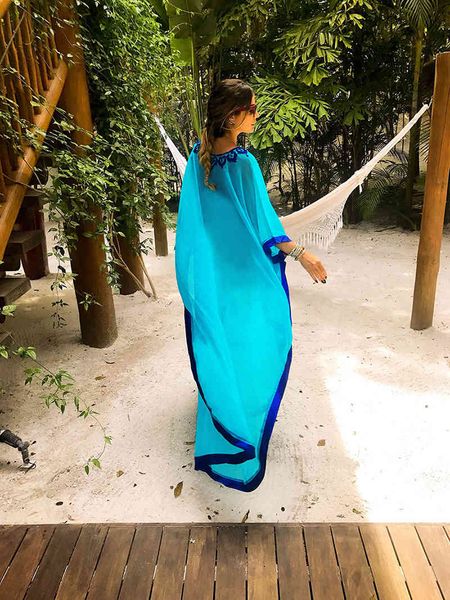 casual dresses embroidery chiffon long swimwear summer oversized floral robe side slit beach maxi es pareos ttp3, Black;gray
casual dresses embroidery chiffon long swimwear summer oversized floral robe side slit beach maxi es pareos ttp3, Black;gray