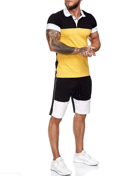 men's tracksuits 2021 shirt summer brand two-piece casual sports suit breathable wicking belt track men sets, Gray
men's tracksuits 2021 shirt summer brand two-piece casual sports suit breathable wicking belt track men sets, Gray