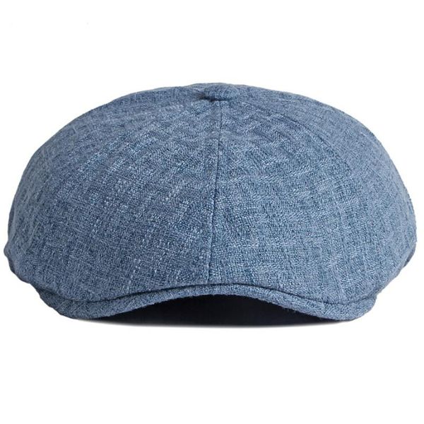 berets ht3658 flat cap men women cotton linen ivy octagonal sboy spring summer breathable beret hat male female, Blue;gray
berets ht3658 flat cap men women cotton linen ivy octagonal sboy spring summer breathable beret hat male female, Blue;gray