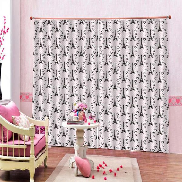 curtain & drapes simple style tower and love geometric shape window for living room bedroom pink background blackout sets
curtain & drapes simple style tower and love geometric shape window for living room bedroom pink background blackout sets