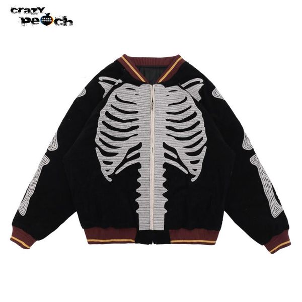 men's jackets hip hop vintage y2k jacket men patch work gothic skulls mens streetwear retro punk summer coat windbreaker, Black;brown
men's jackets hip hop vintage y2k jacket men patch work gothic skulls mens streetwear retro punk summer coat windbreaker, Black;brown