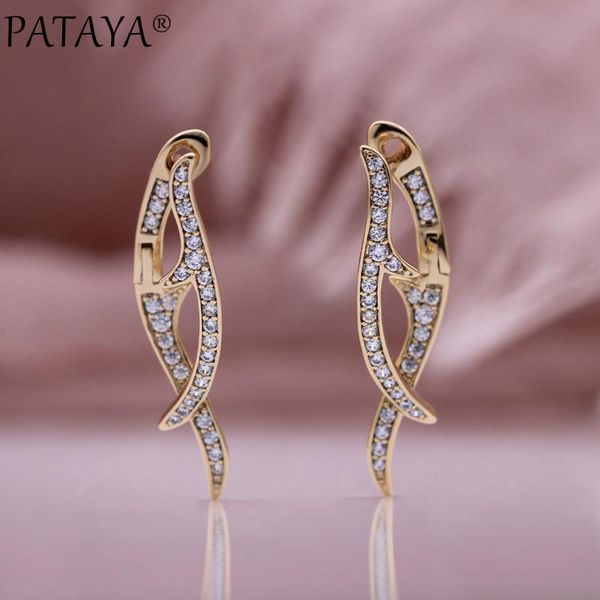 dangle & chandelier pataya 585 rose gold unusual earrings women wedding creative fashion jewelry natural zircon unique irregular, Silver
dangle & chandelier pataya 585 rose gold unusual earrings women wedding creative fashion jewelry natural zircon unique irregular, Silver