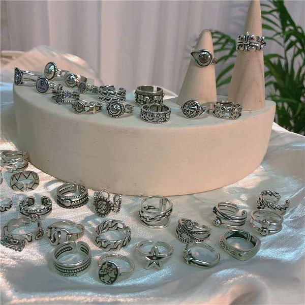 p1s korean indifference fashion personality smiling face band rings female ear multi layer old women can open thai silver ring tide
p1s korean indifference fashion personality smiling face band rings female ear multi layer old women can open thai silver ring tide