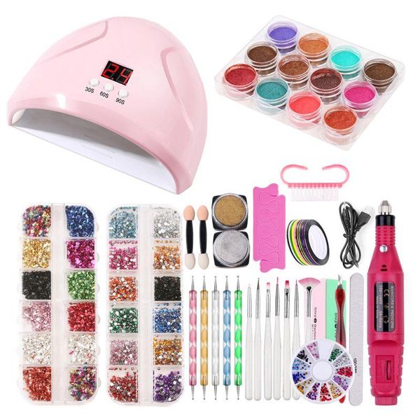 nail art kits set uv led lamp dryer with gel polish kit soak off manicure tools electric drill for
nail art kits set uv led lamp dryer with gel polish kit soak off manicure tools electric drill for