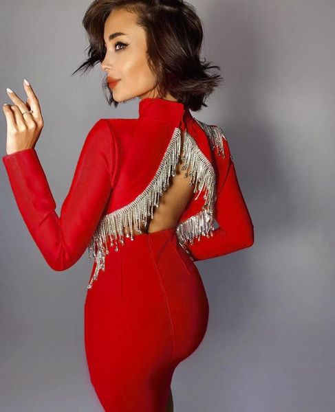 casual dresses bandage dress diamond backless black white women long sleeve bodycon mini vestidos party club, Black;gray
casual dresses bandage dress diamond backless black white women long sleeve bodycon mini vestidos party club, Black;gray