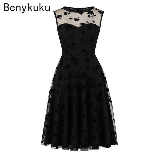 floral embroidery mesh overlay black party dress female elegant high waist sleeveless a line vintage dresses for women vestidos casual, Black;gray
floral embroidery mesh overlay black party dress female elegant high waist sleeveless a line vintage dresses for women vestidos casual, Black;gray