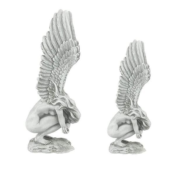 craft tools redemption angel creative sculpture, simple and stylish garden decoration, figurines for outdoor home
craft tools redemption angel creative sculpture, simple and stylish garden decoration, figurines for outdoor home